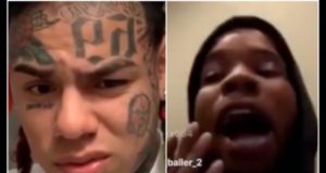 6ix9ine Argues With Tory Lanez After Saying Cardi B Is Better Than Him